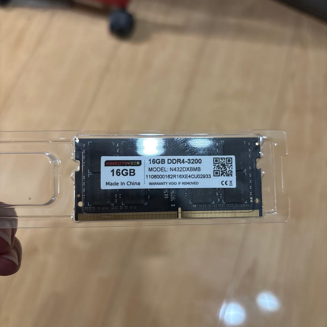 16GB DDR4-3200 メモリー N432XBM8