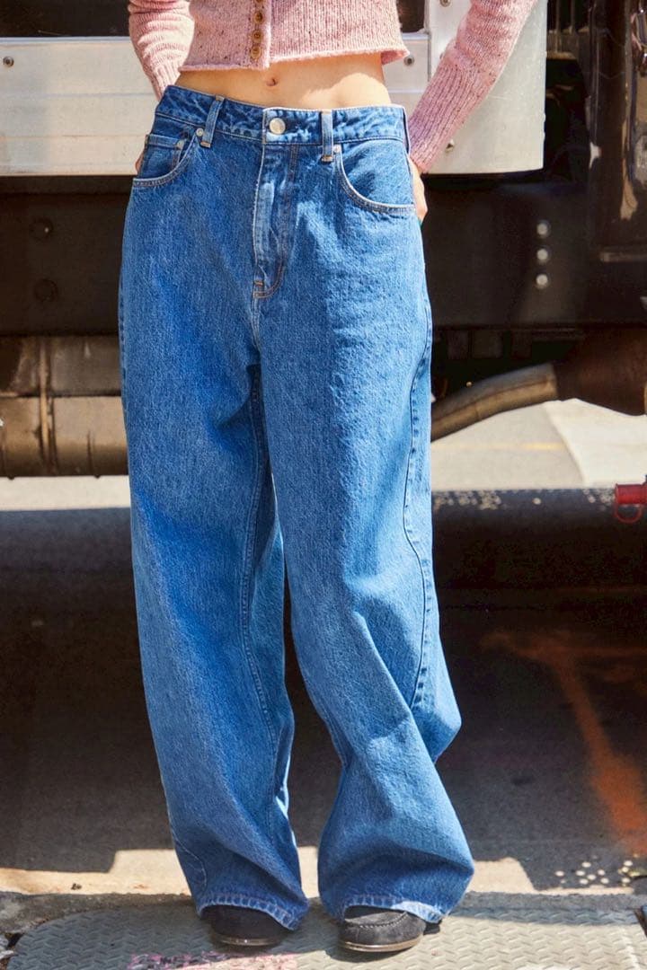 パンツ THE SHISHIKUI Dad/INDIGO 40