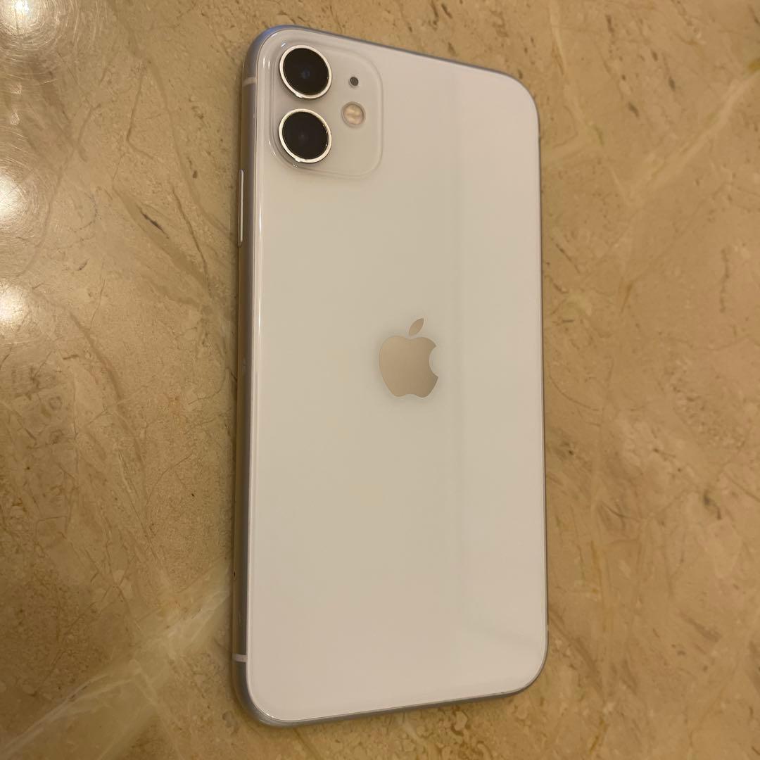 iPhone11 ホワイト　64GB 78% 美品