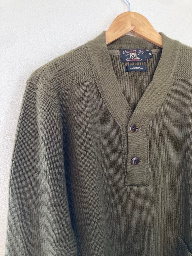 RRL ダブルアールエル ラルフローレン 米軍 A-1セーター ミリタリー