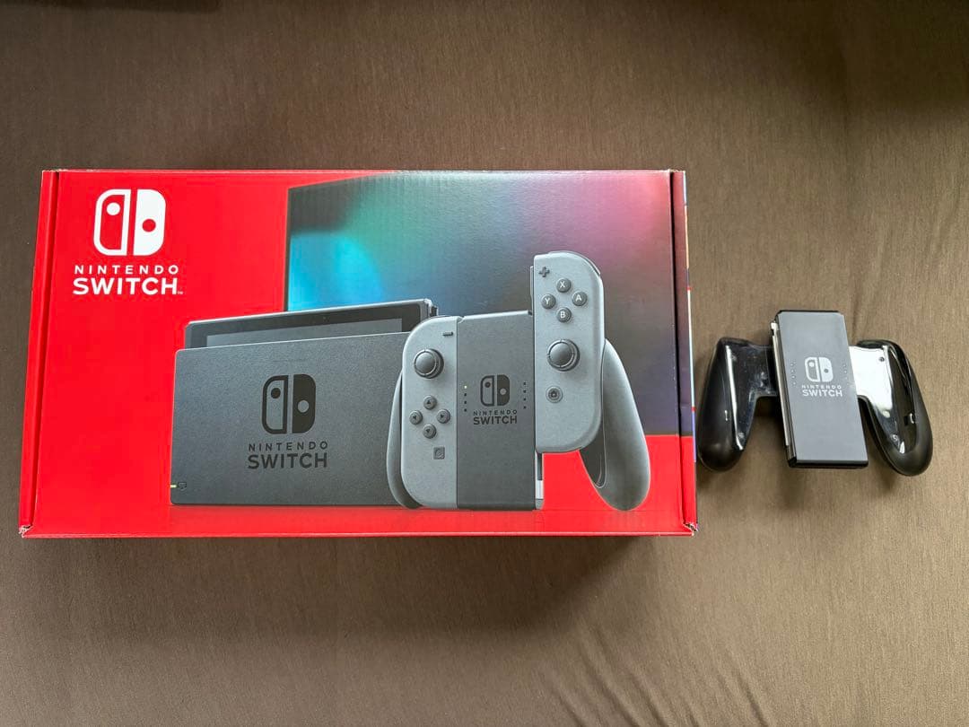 Nintendo Switch 本体 Joy-Con(L)/(R) グレー 美品