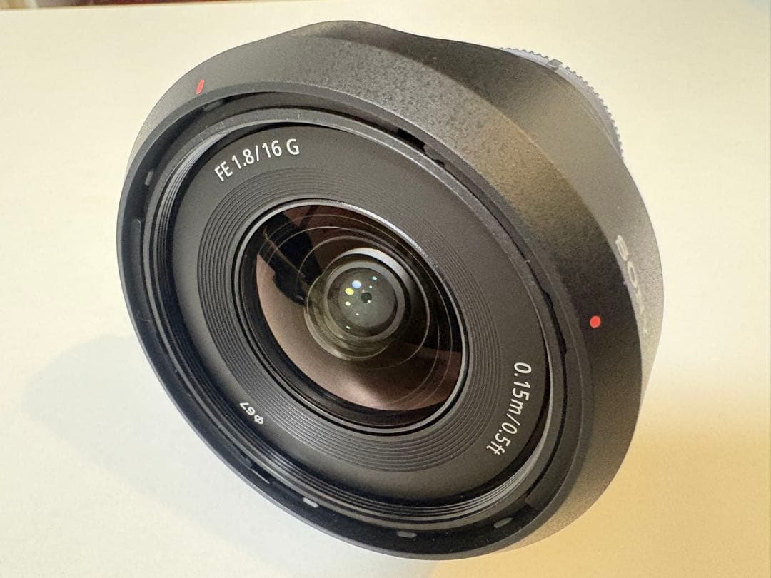 Sony FE 16mm F1.8 G レンズ