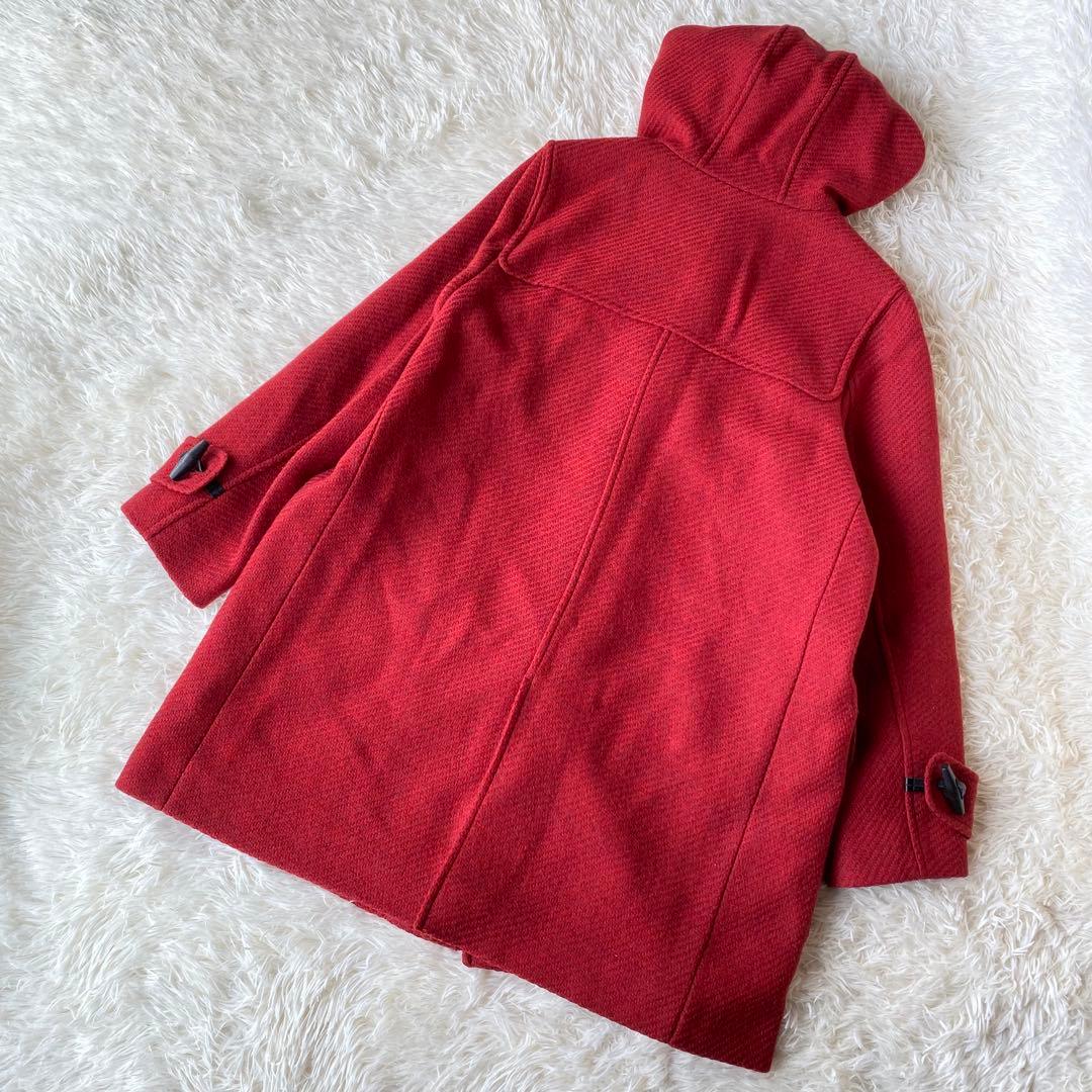 【未使用/希少】23区 イタリア生地使用　ダッフルコート ウールツイード　大きい