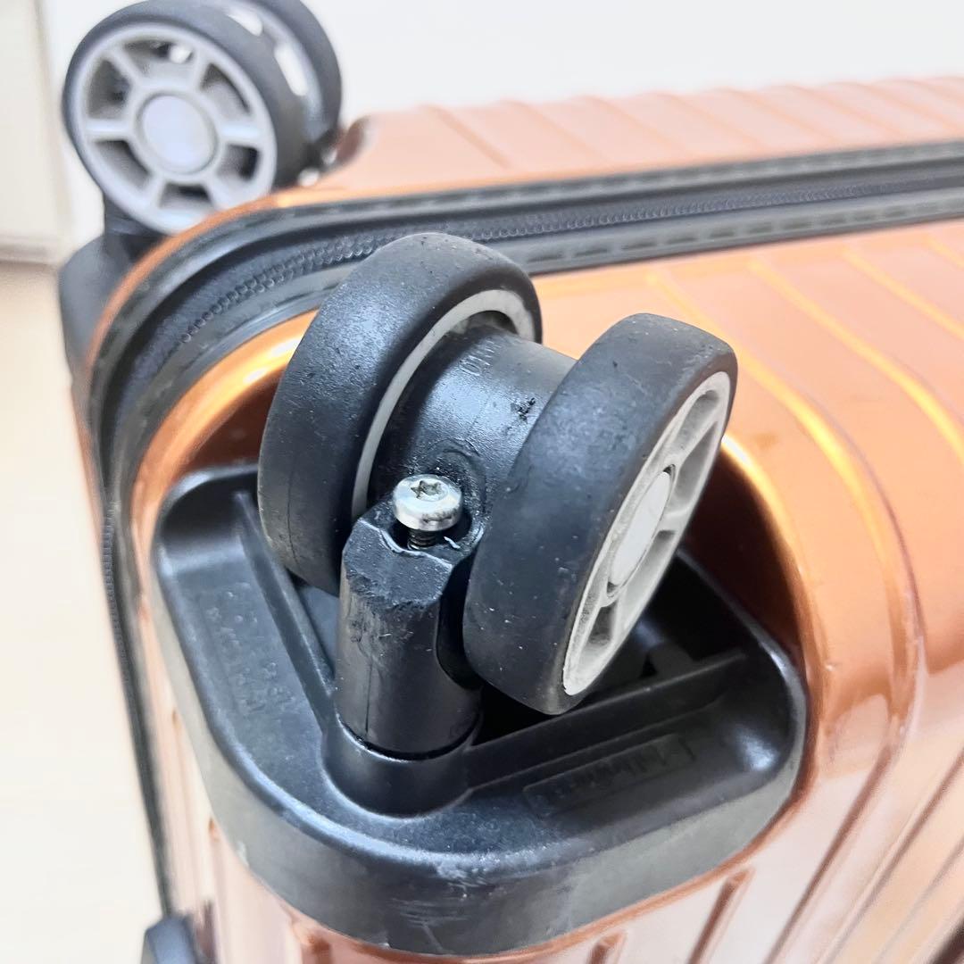 【廃盤品/希少カラー】RIMOWA サルサエアー インカゴールド 4輪 34L