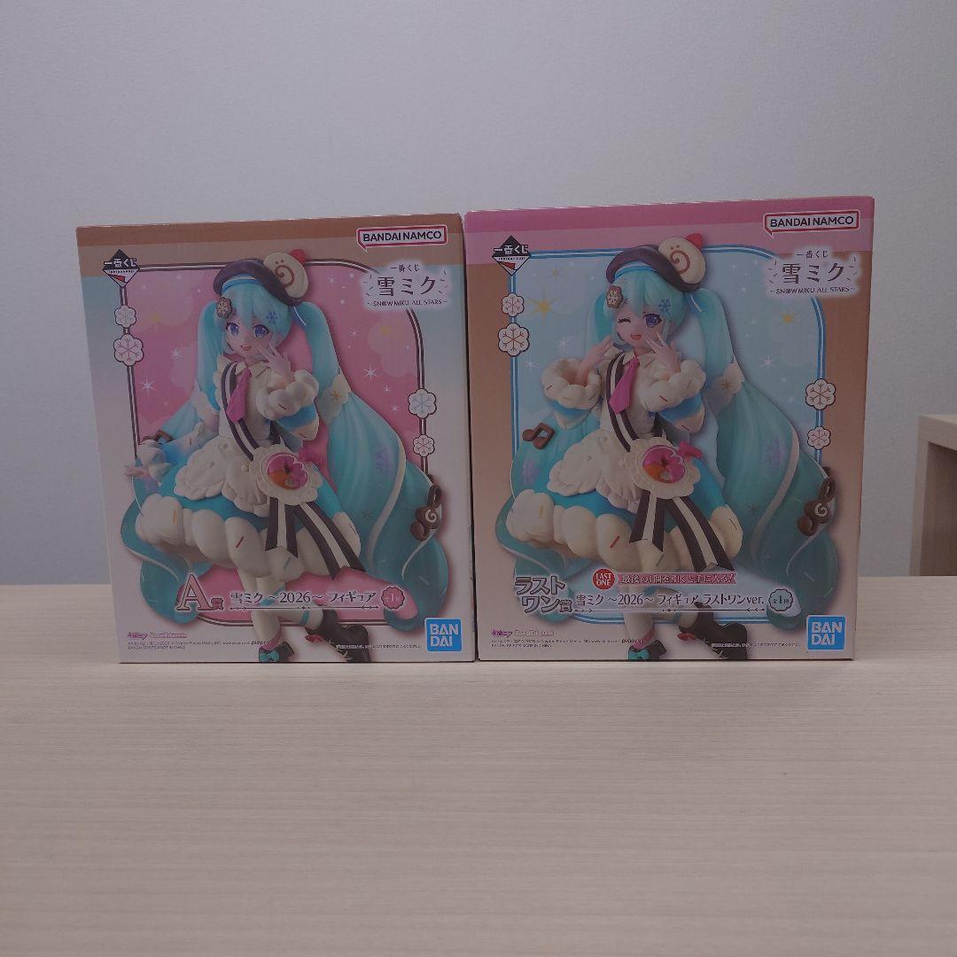 一番くじ 雪ミク A賞 ラストワン 賞セット
