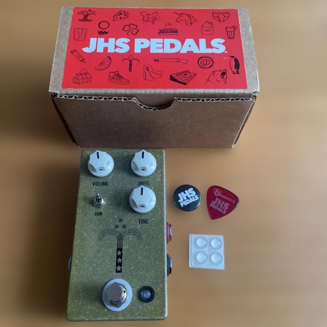 JHS PEDALS Morning Glory V4 ゴールド　ピック付き