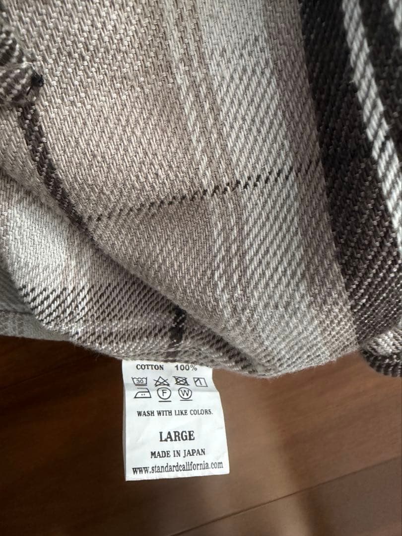 M*D様 STANDARD CALIFORNIA for RHC チェックシャツ