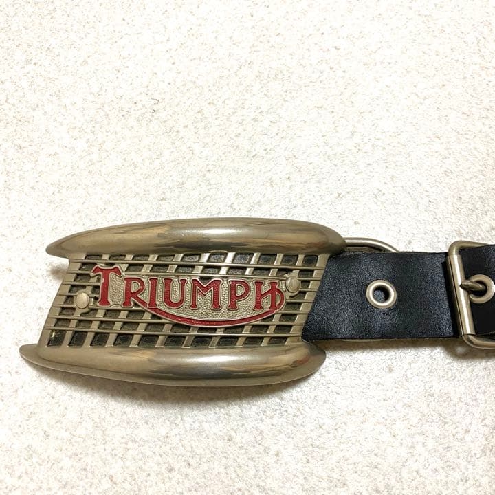 トライアンフ【TRIUMPH】★希少★タンクエンブレム　ベルト