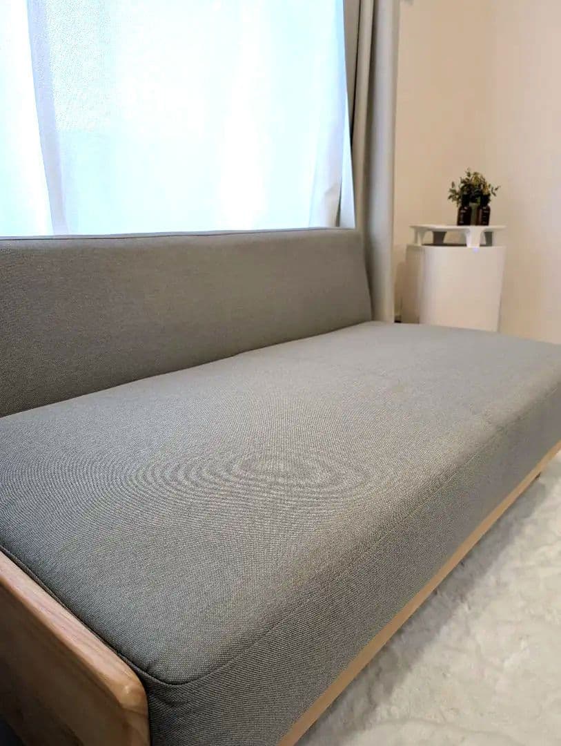 ソファ　グレー　2人掛け