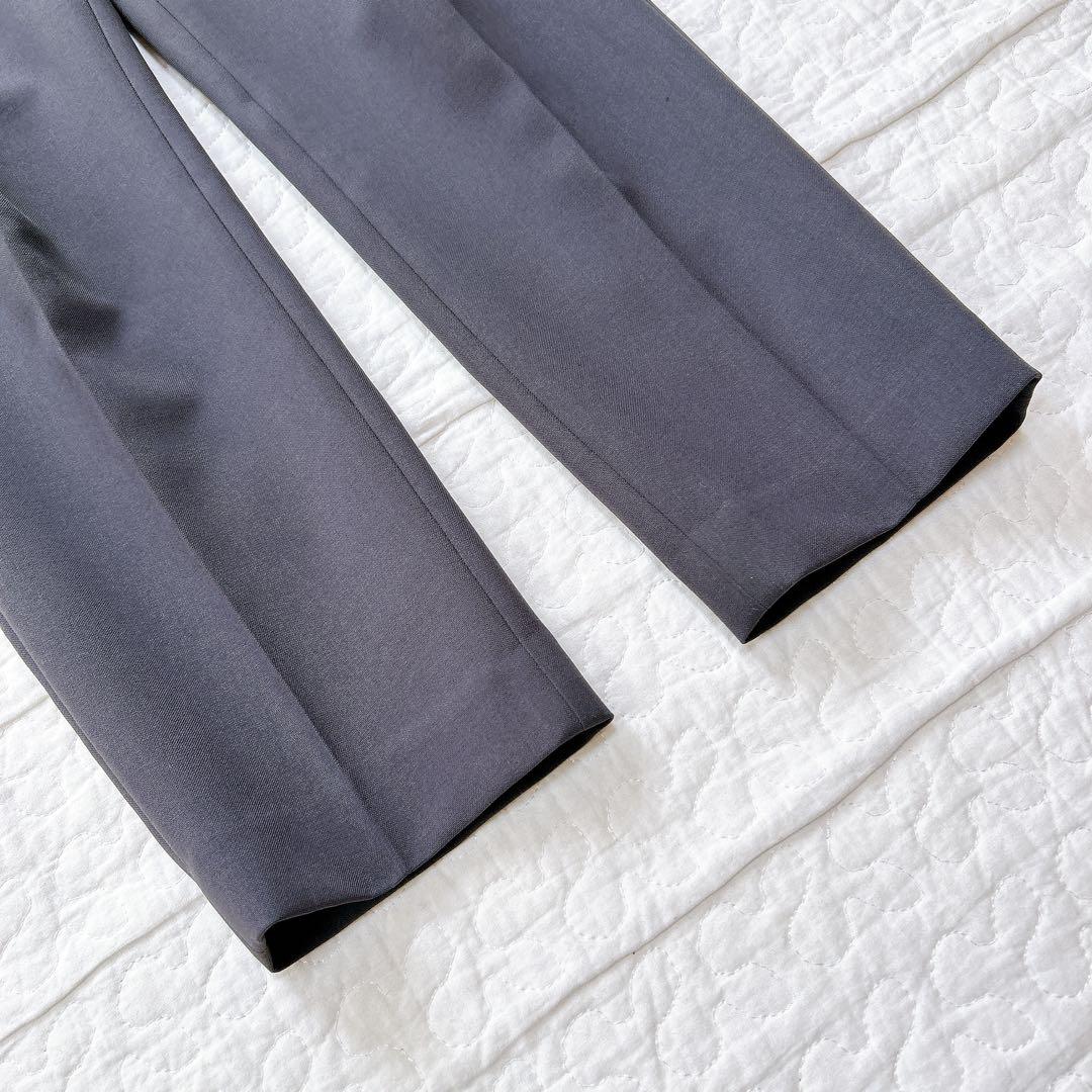 PLST 洗える プレミアムオックス セットアップ パンツスーツ 上S 下M