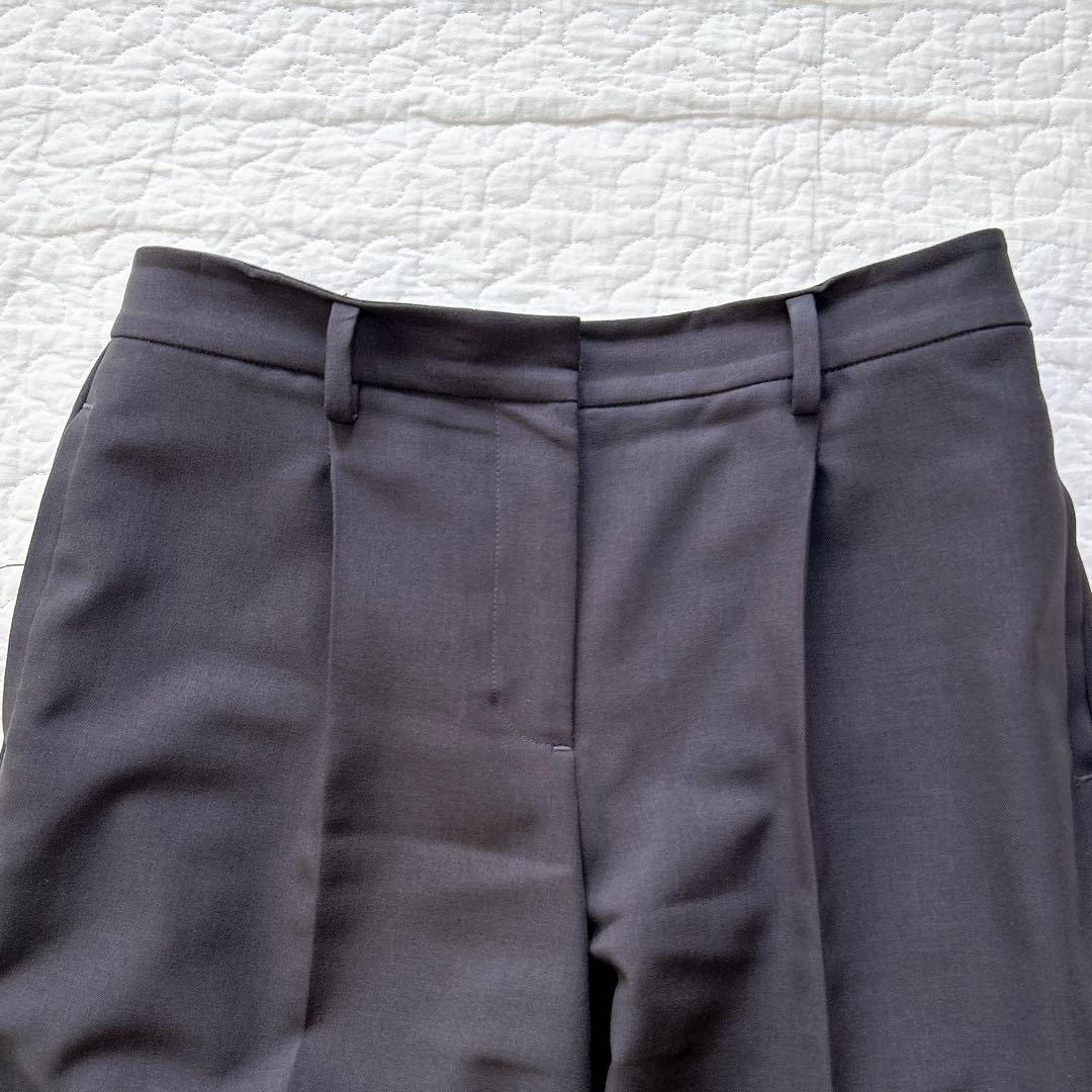 PLST 洗える プレミアムオックス セットアップ パンツスーツ 上S 下M