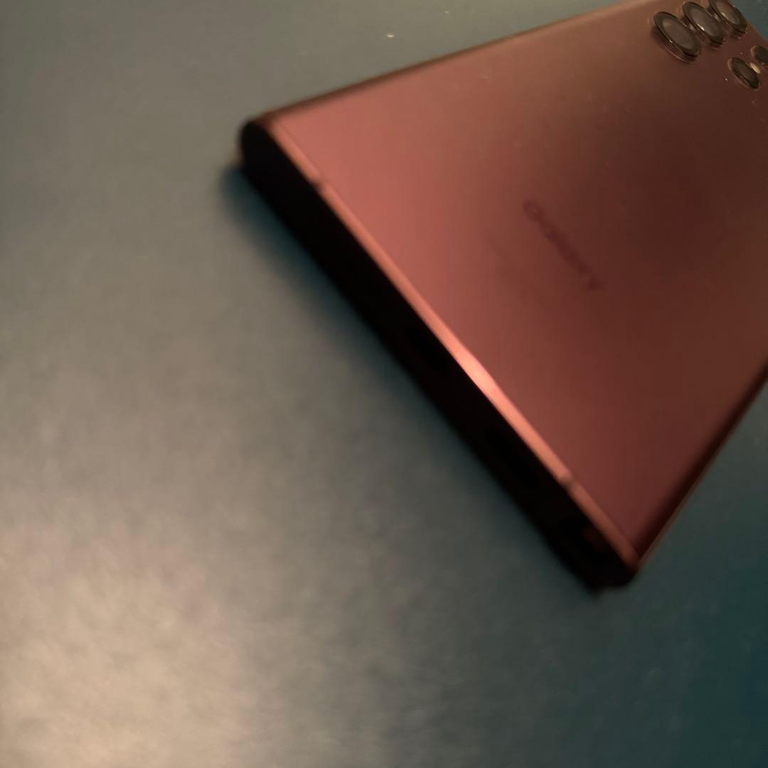 かなり綺麗　GALAXY s22 ultra 国内　バッテリー新品　au版