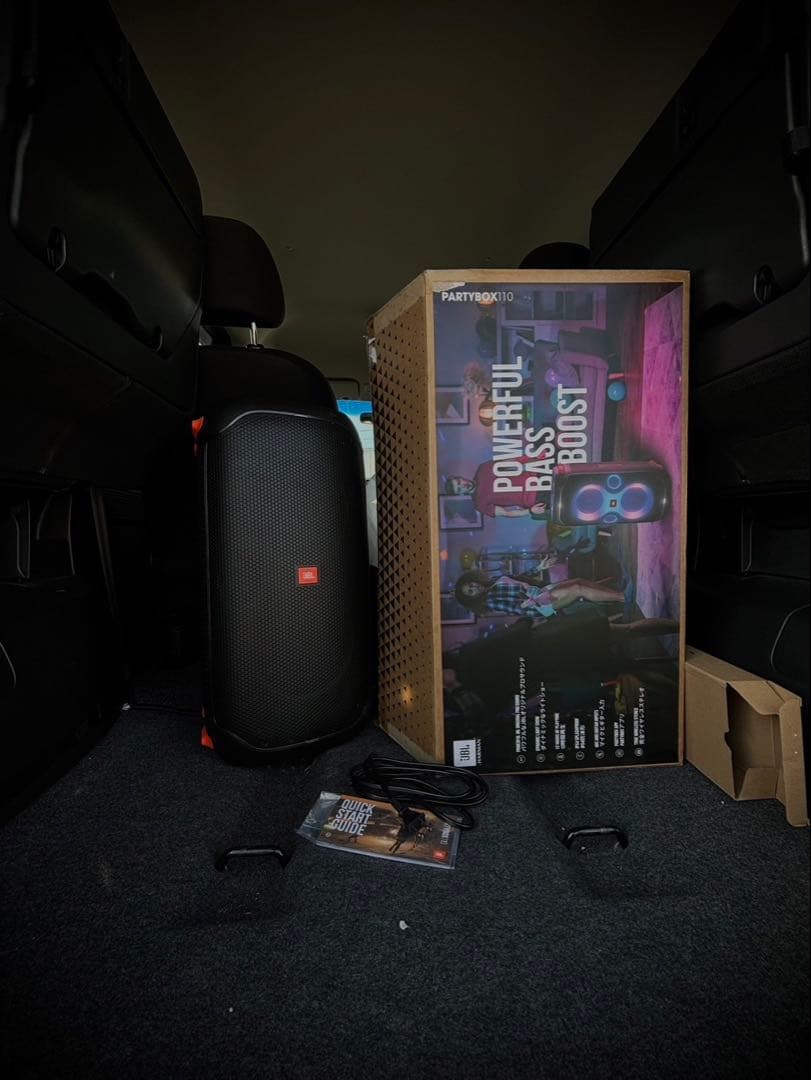 W*e様 JBL PartyBox 110 パワフルバスブースト