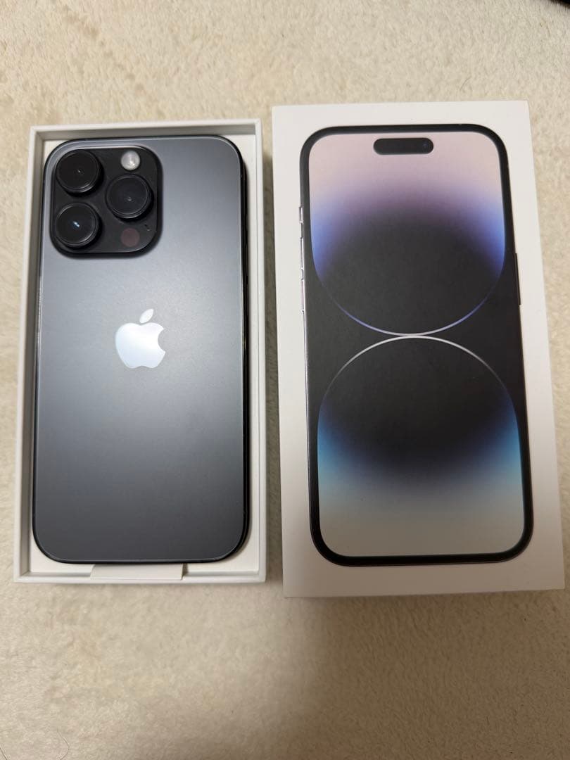 Apple iPhone 14 pro スペースブラック 128GB