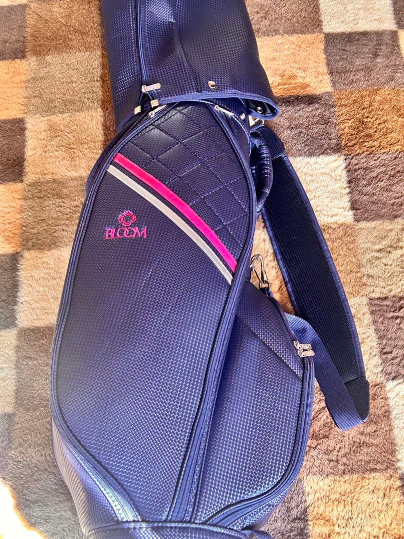 BLOOM ネイビー ゴルフクラブバッグ
