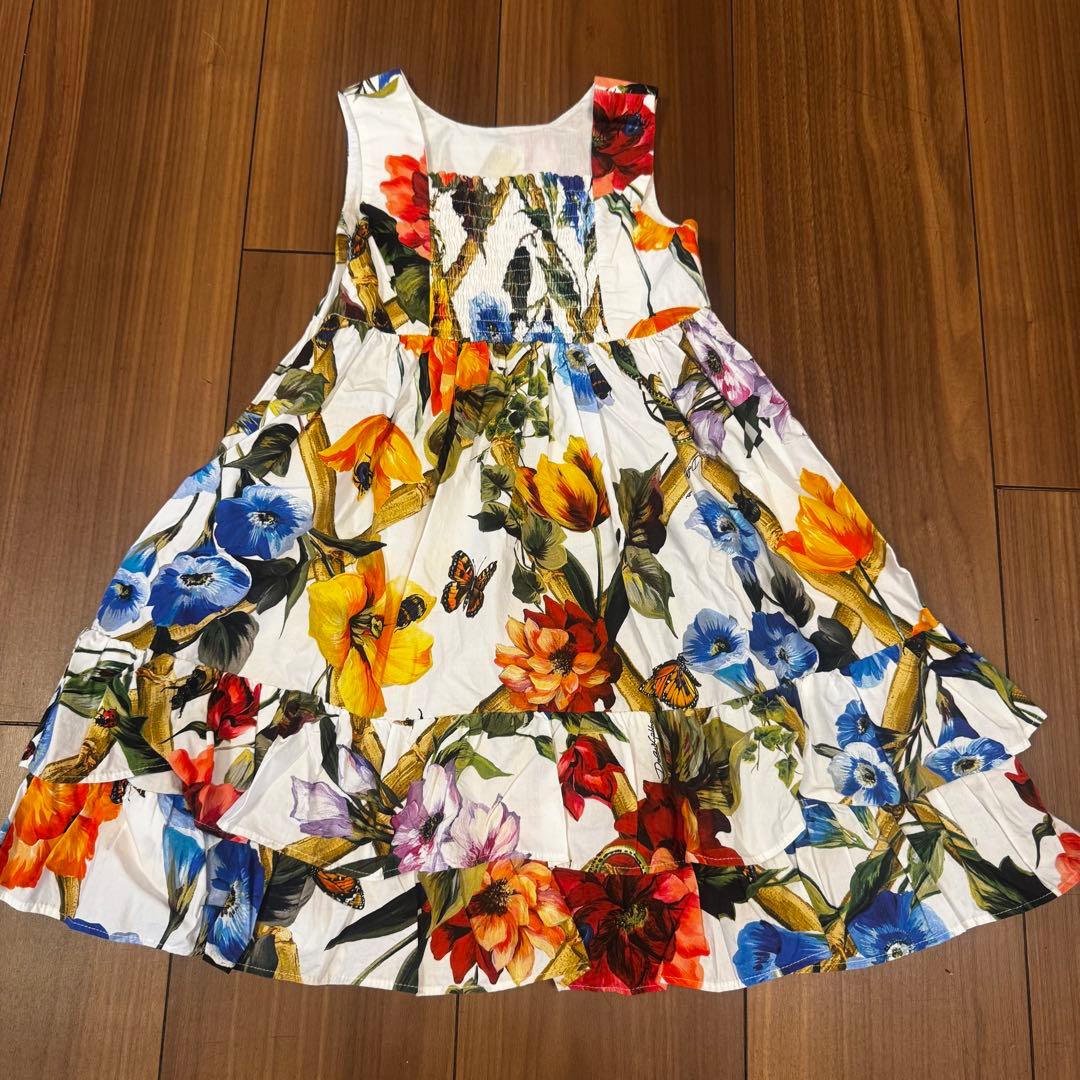 花柄ノースリーブワンピース 18-24ヶ月