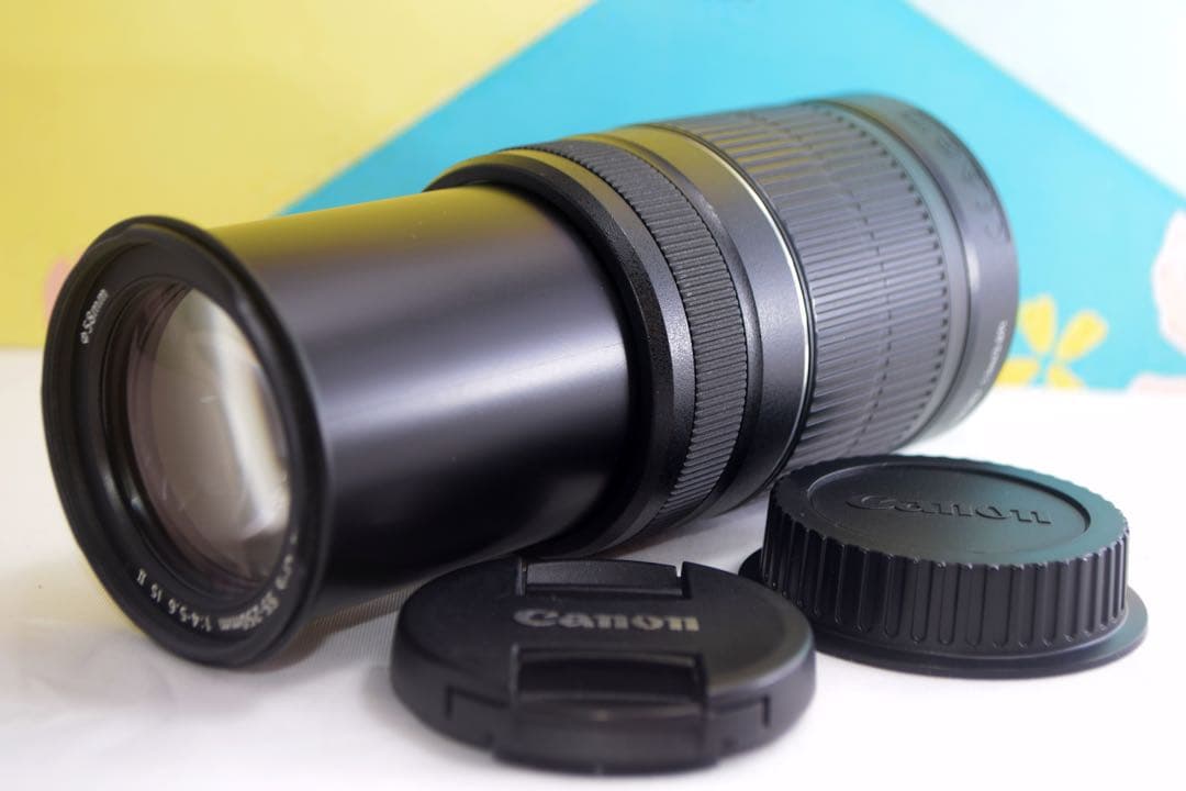 美品　Canon EF-S 55-250mm IS Ⅱ☆手振れ補正付☆