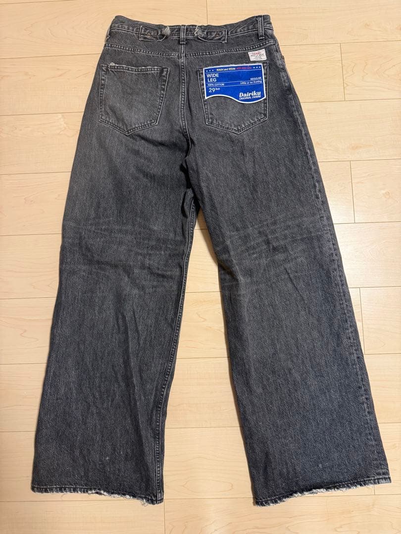 パンツ DAIRIKU WIDE VINTAGE DENIM PANTS 29