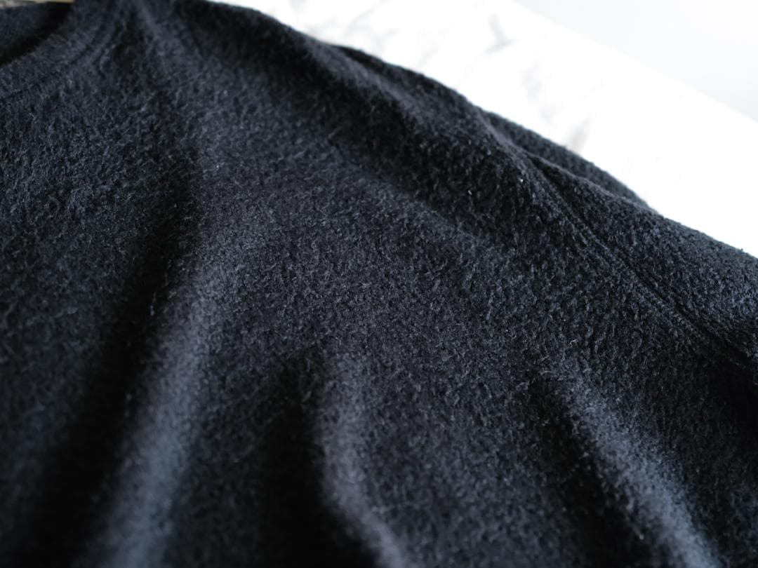 テ*ィ様 COMOLI 21AW シルクフリース 長袖クルー Size1