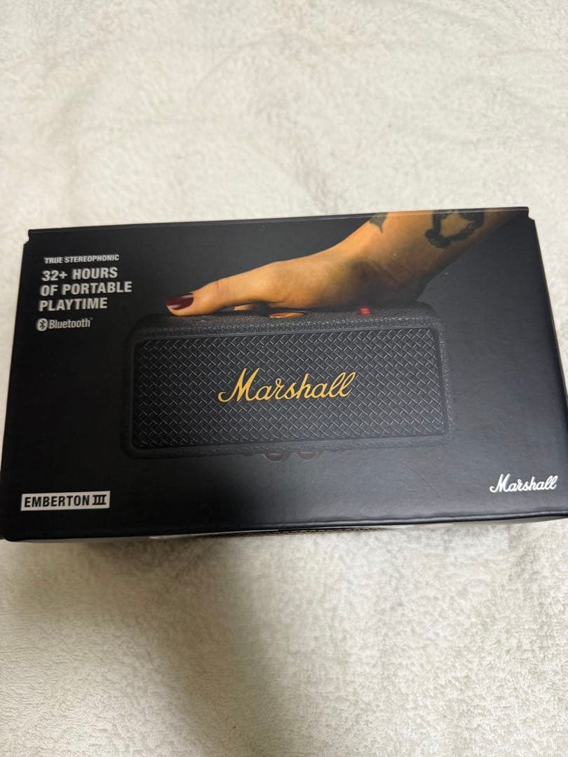 ポータブルスピーカー EMBERTON III BLACK