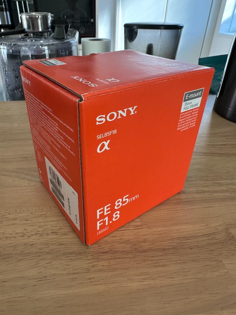 SONY ソニー FE 85mm f1.8 レンズ