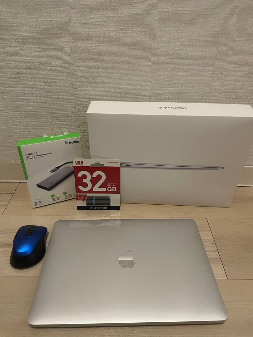MacBook Air13M1シルバー 32GB USBメモリ付き