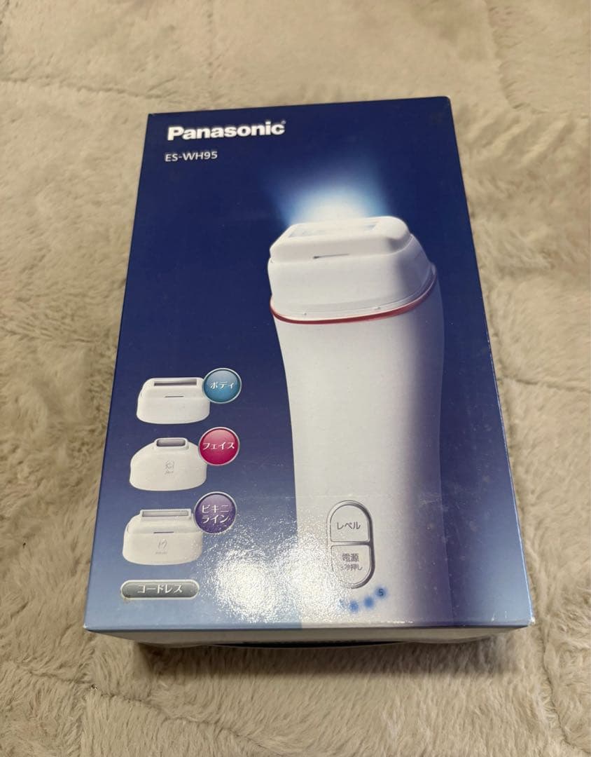 Panasonic ES-WH95 脱毛器 ボディ＆フェイス用