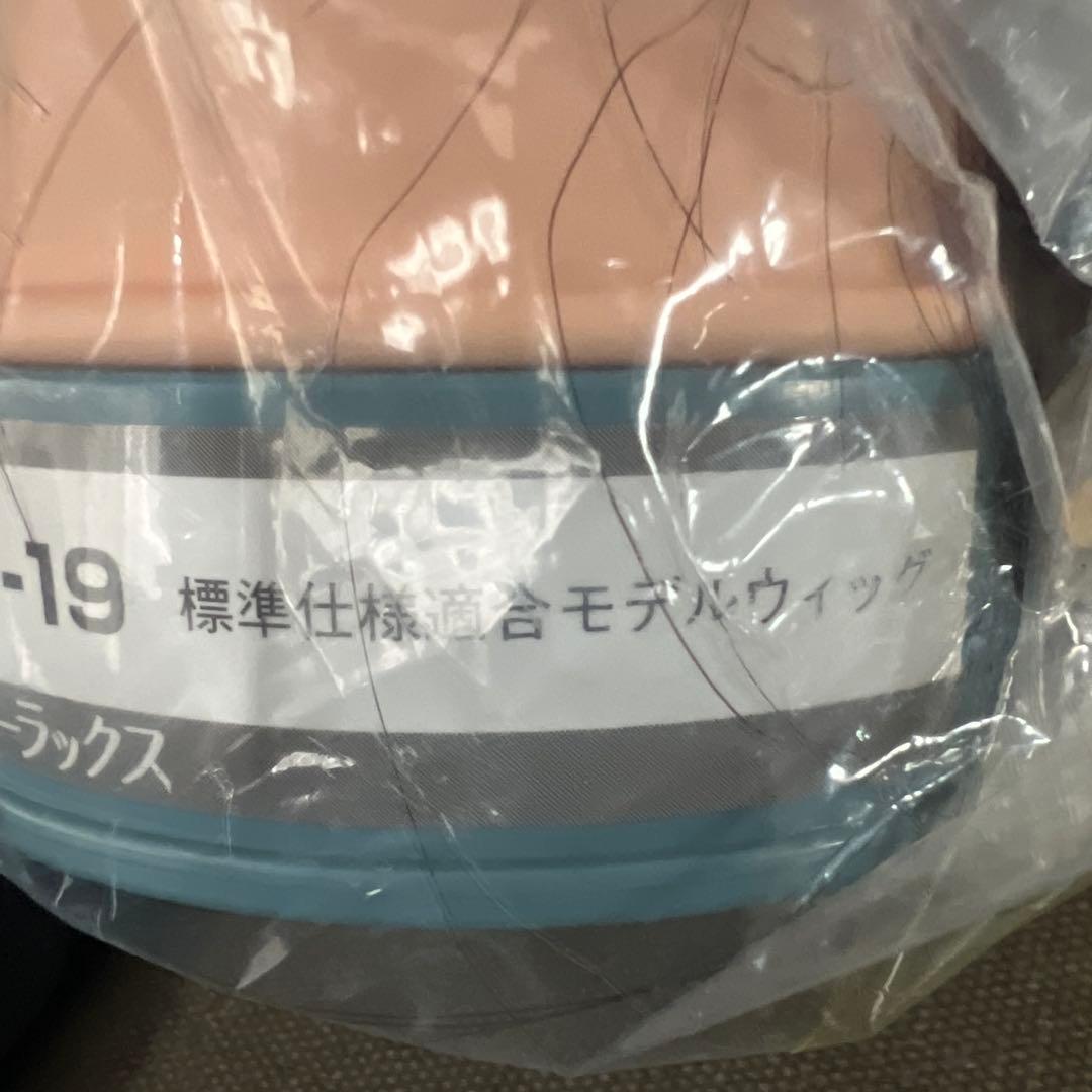 【新品未使用】美容師実技試験用 カットウィッグ 3個セット ビューラックス