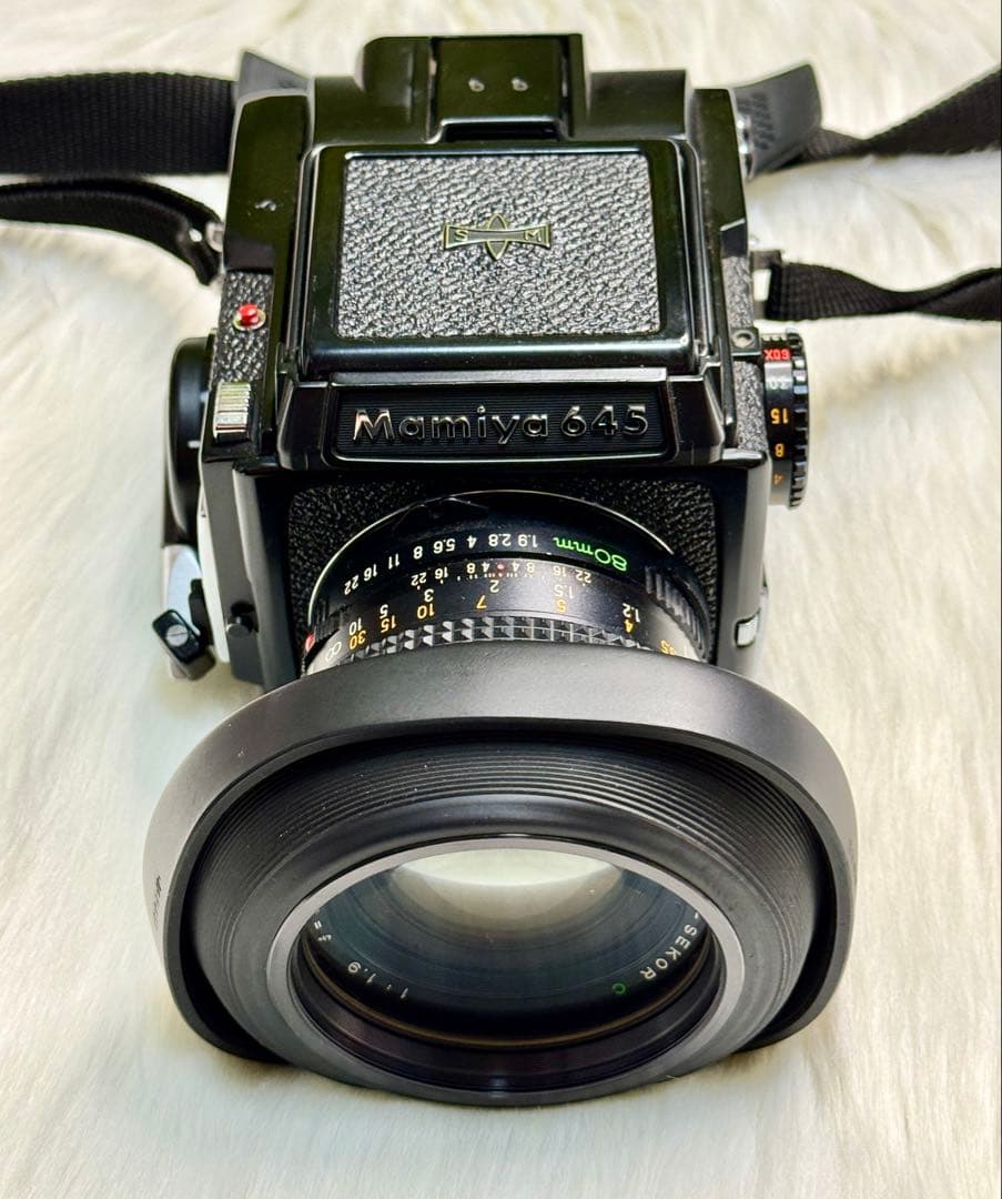 中判 フィルムカメラ MAMIYA 645 1000S 80mm