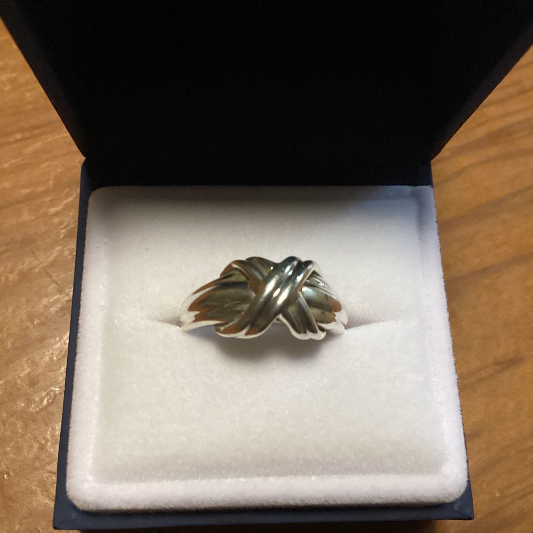 Tiffany & Co. シルバー925 ノットリング　US6 11号