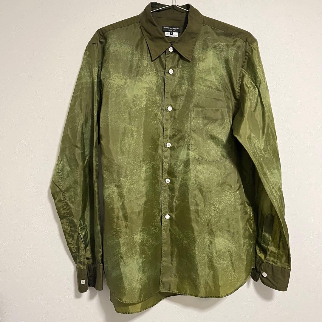 25AW コムデギャルソンオムプリュス PP-B011 カーキ シャツ ブラウス