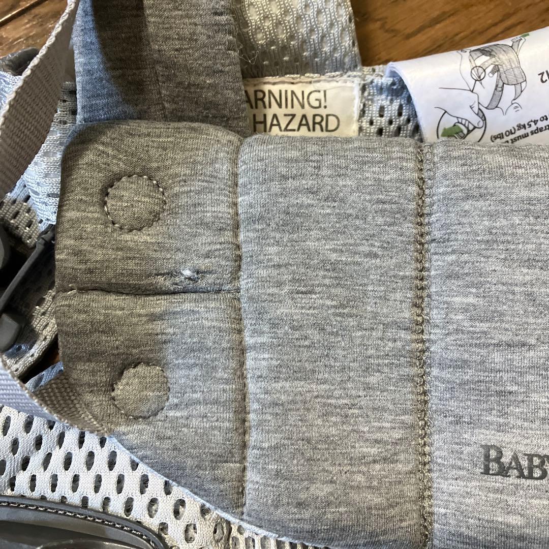 BABYBJÖRN ベビーキャリアハーモニー　抱っこ紐 メッシュ　シルバー