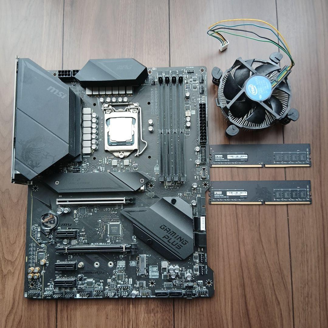 MSI Z490 マザーボード& i5 10400F ＆メモリ16GB セット