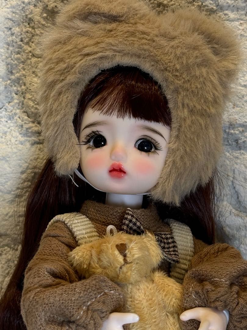 ドール 30cm本体＋衣装2着＋靴2足＋バッグ1点 ウィッグカスタムドール