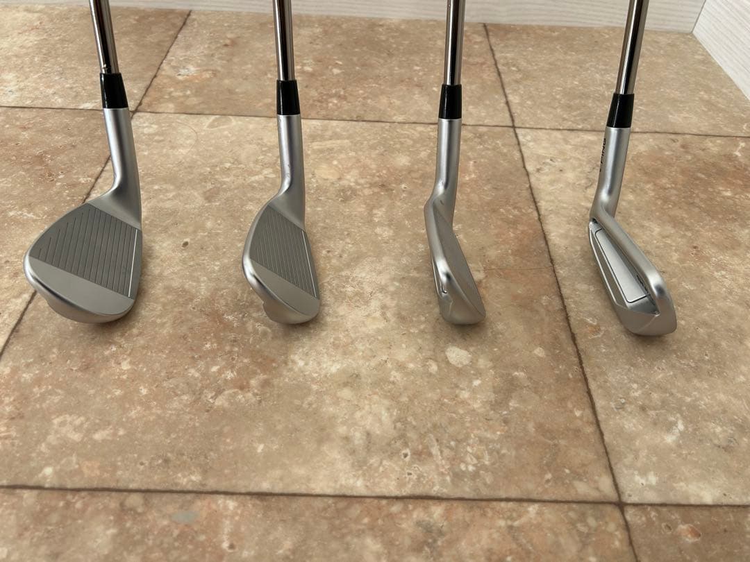 new PING i240 TOUR 2.0 CHROME I 黒 4本