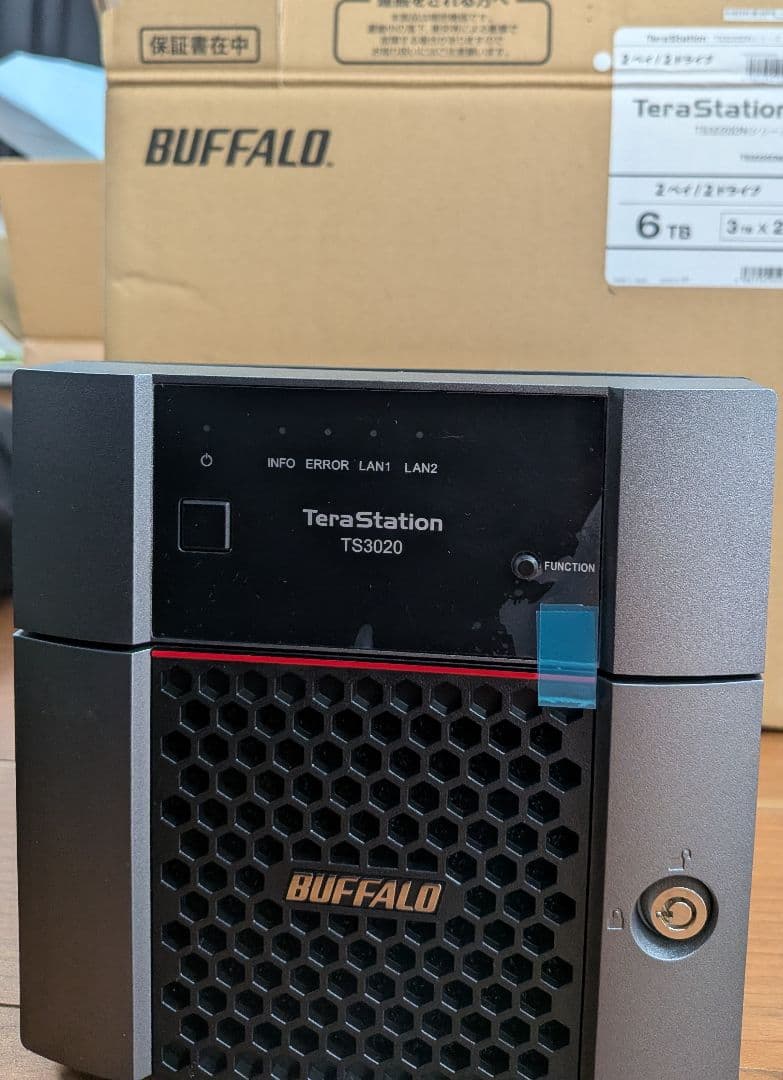 外付けハードディスク・ドライブ BUFFALO TeraStation 6TB TS3220DN0602