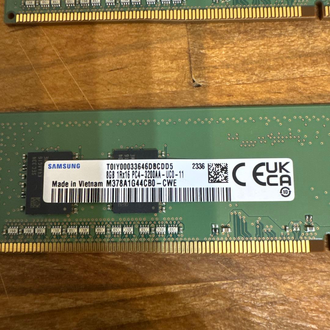 DDR4 PC4-3200AA 16GB（8GB×2）