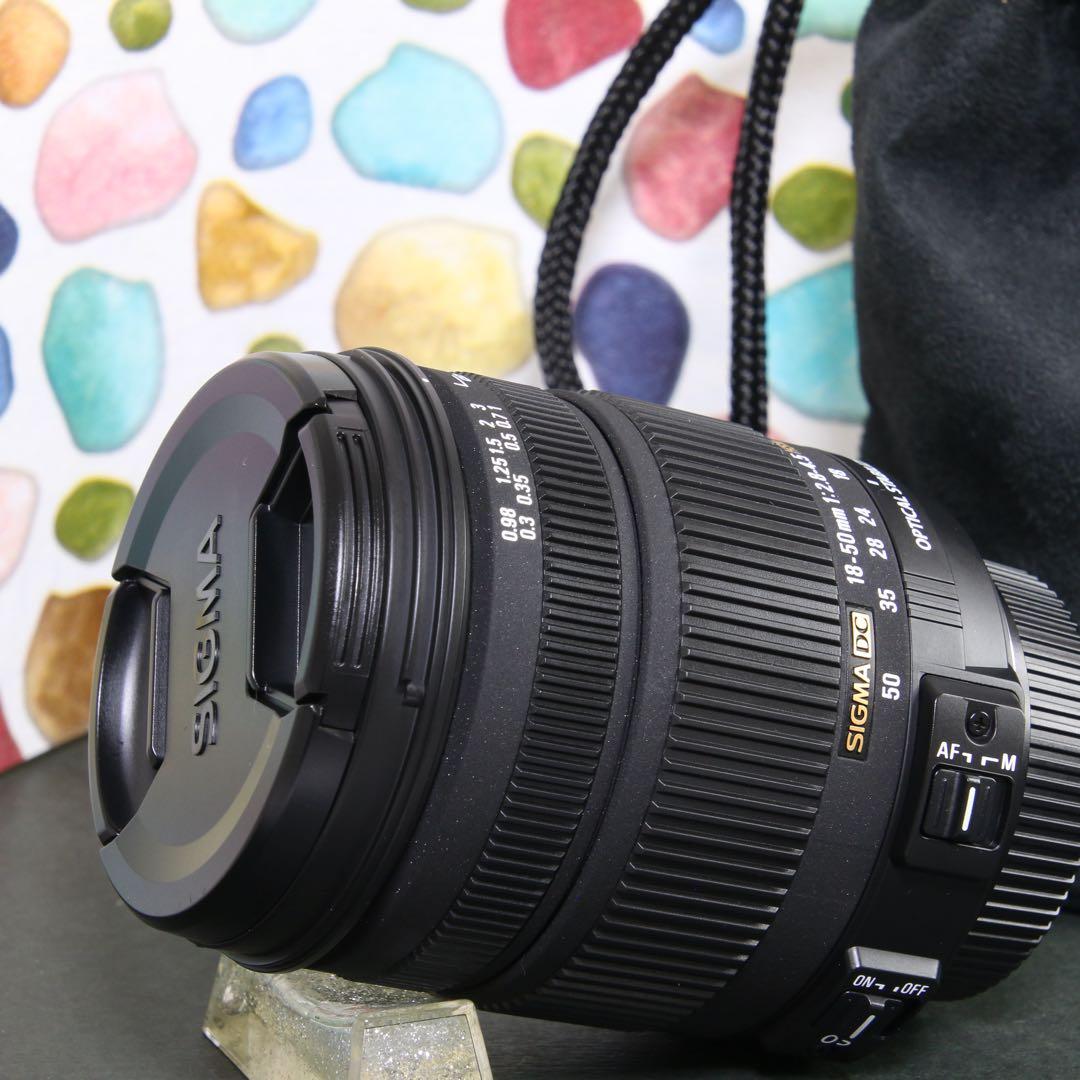 ♥︎◇高性能レンズ ◇SIGMA シグマ 18-50mm OS HSM Nikon