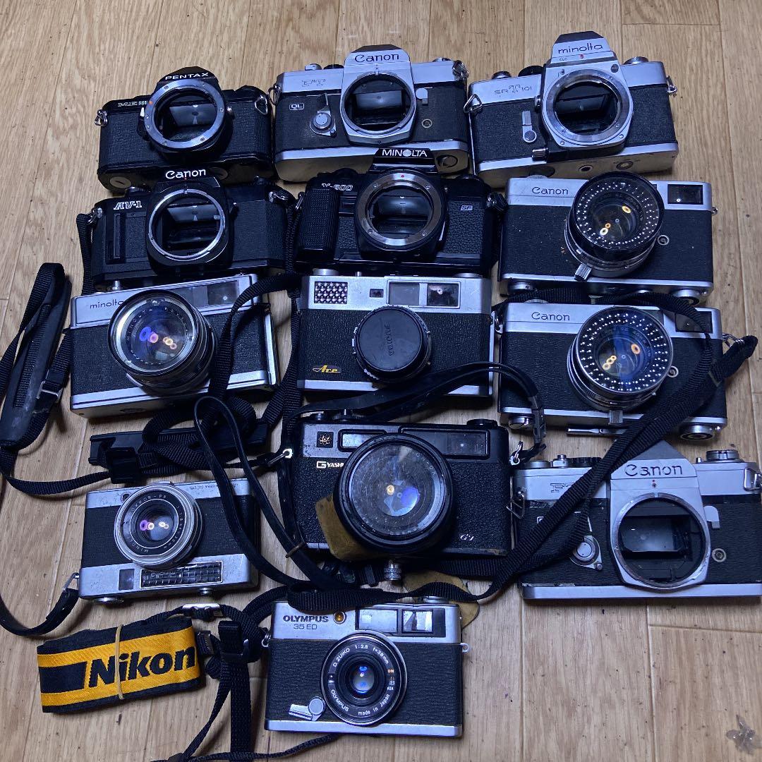 ジャンクカメラ12点セット