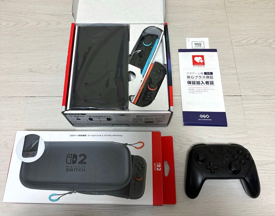 Nintendo Switch 2 マリオカート ワールド セット＋ケース＋保証