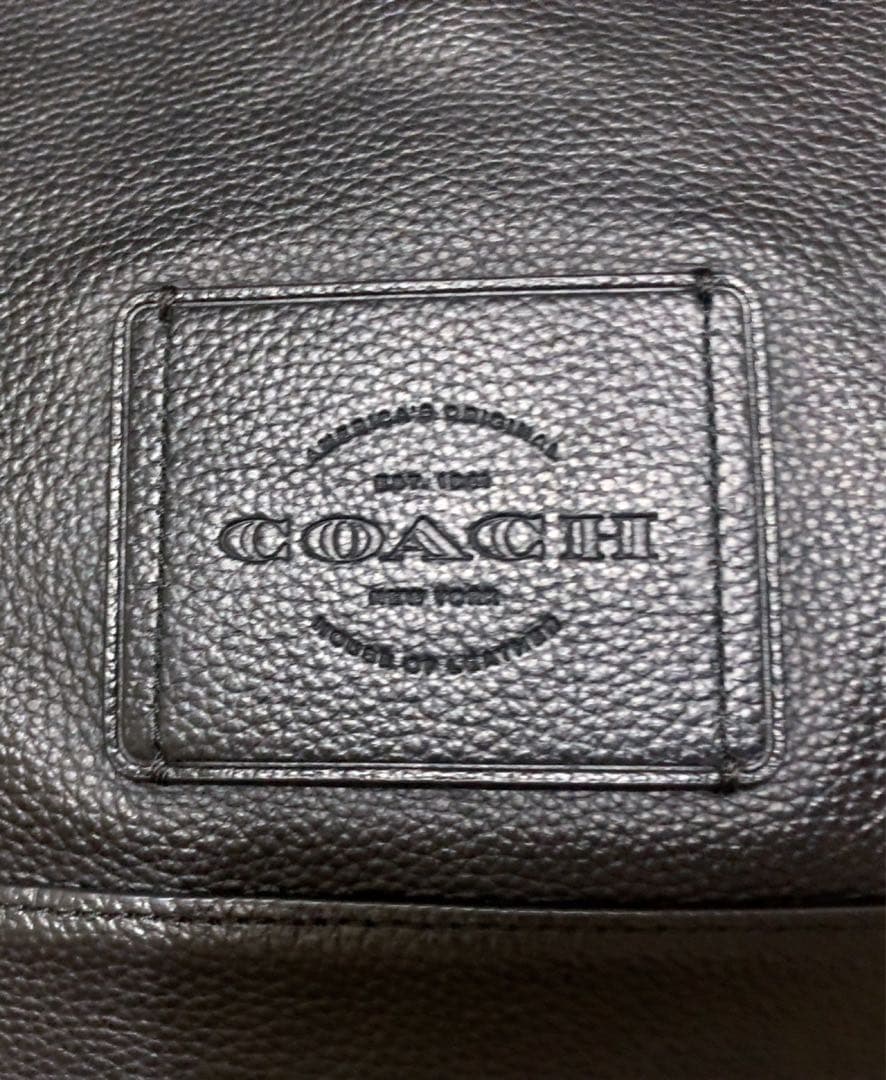 美品　COACH ハドソン メッセンジャー ショルダーバッグ レザー