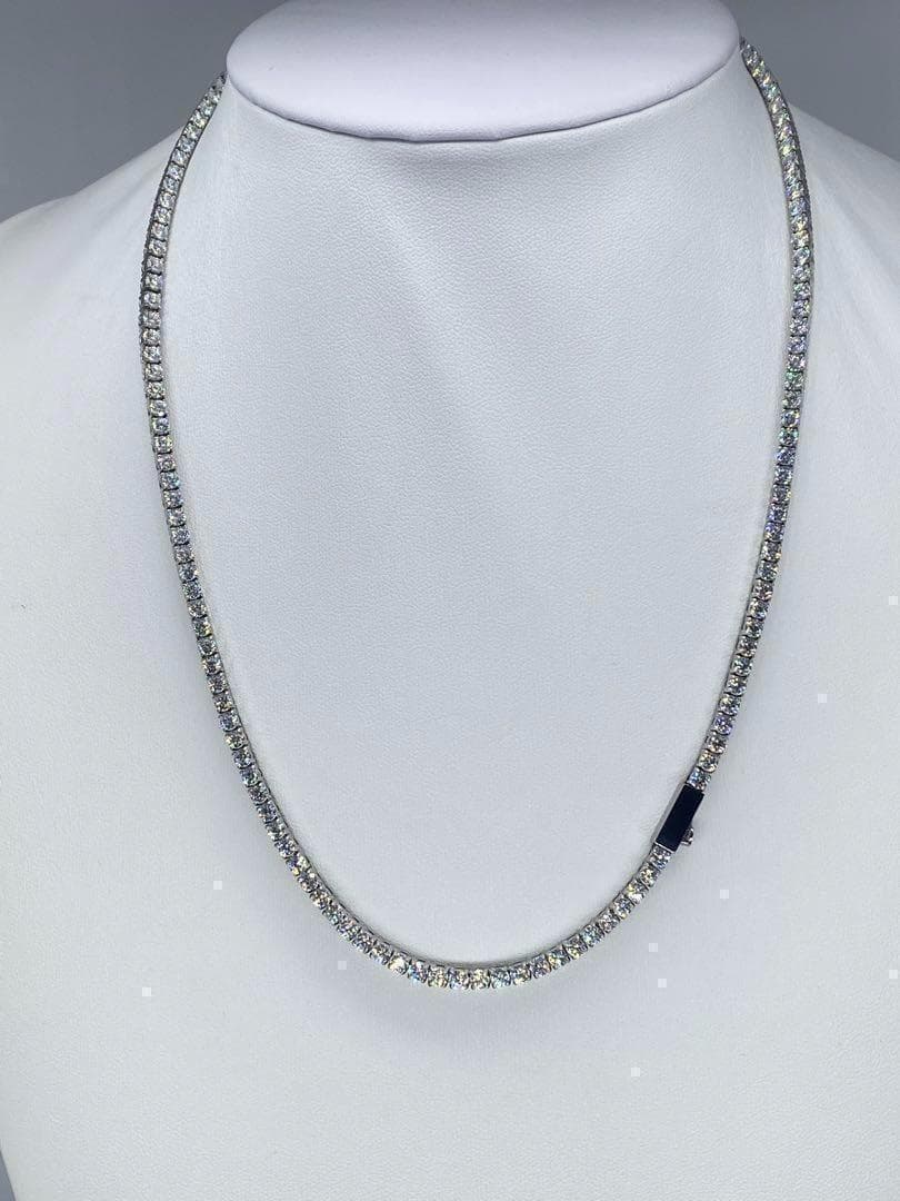 316Lステンレス　高級バックル　メンズテニスチェーン　3ミリ20\" LEX