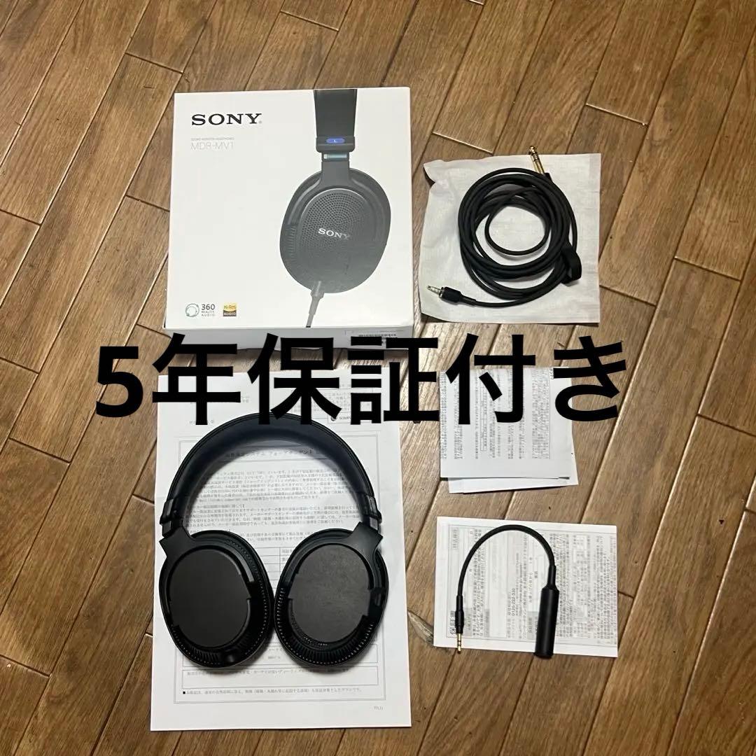 か*る様 5年保証　SONY MDR-MV1 試聴のみ　モニターヘッドホン