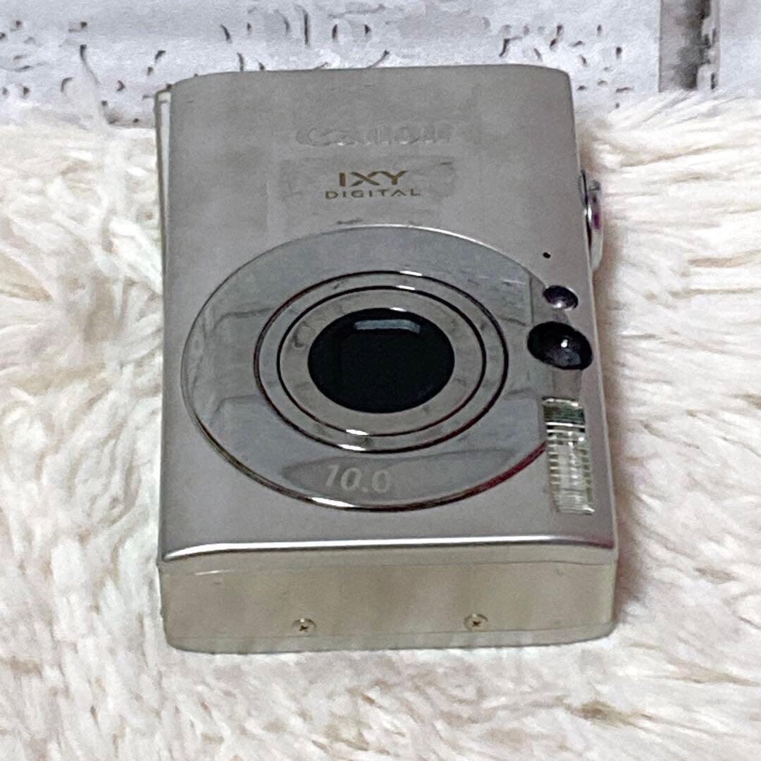 【動作品】 Canon IXY DIGITAL 25IS デジカメ シルバー