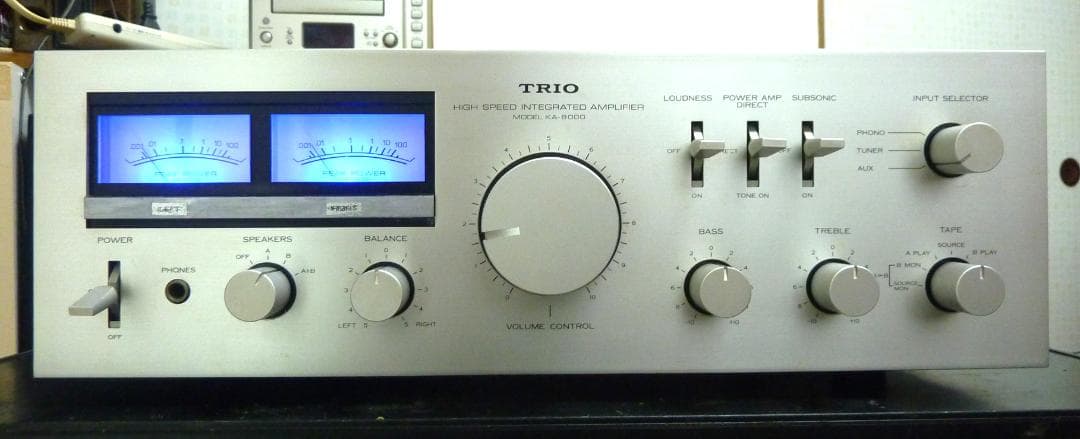 トリオ　KA-8000　片側パワトレ交換のためジャンク扱い