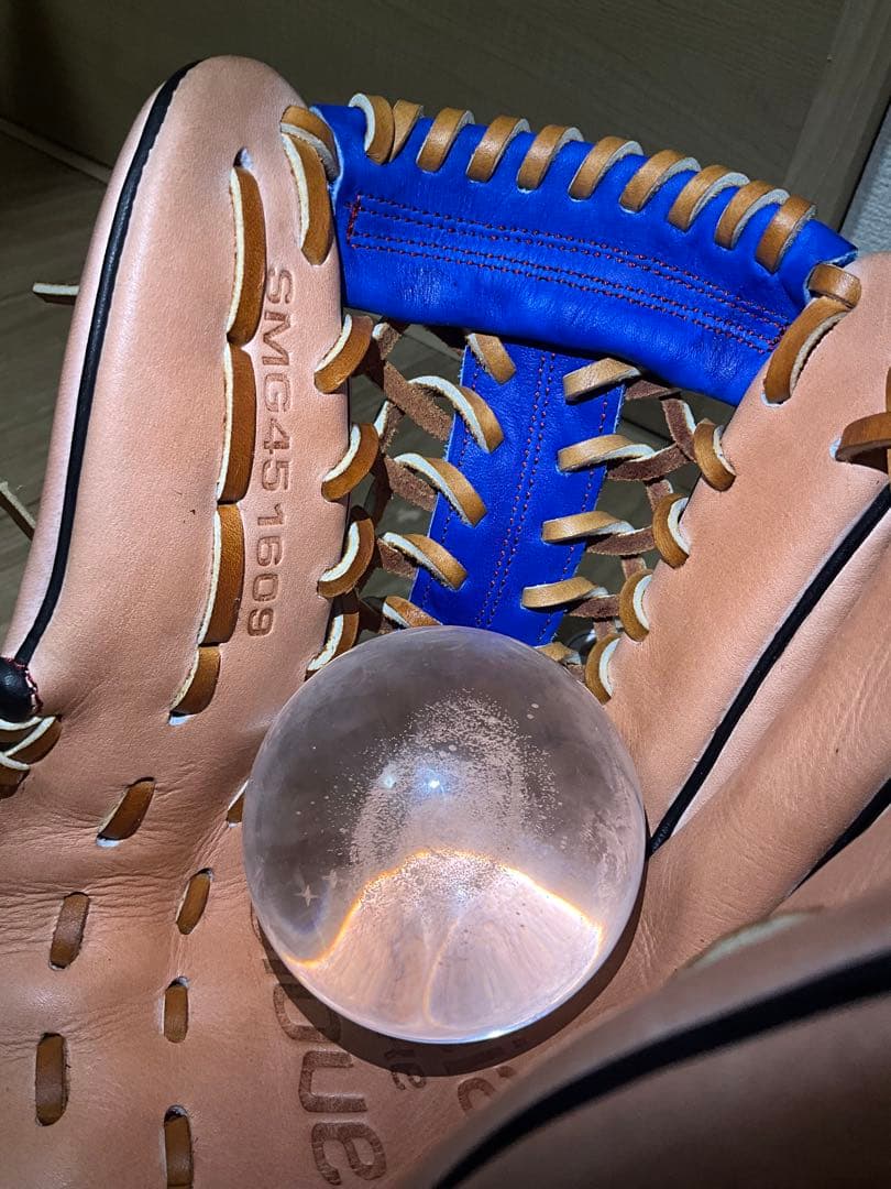 【ピンク&ブルー】SSK 一般軟式オールラウンドグラブ