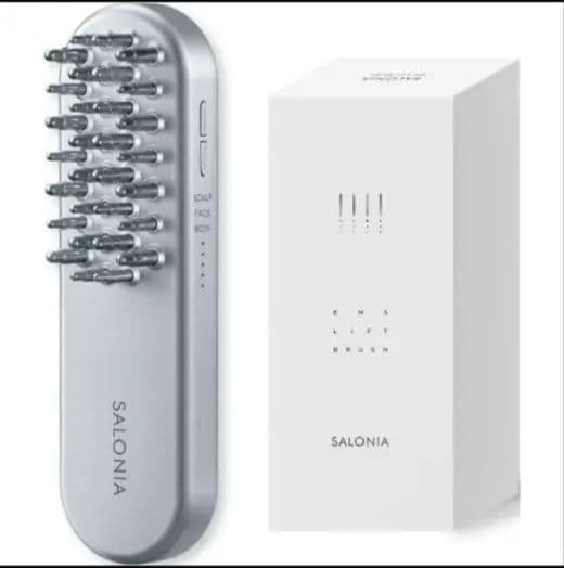 【未開封】サロニア EMS リフトブラシ 美顔器 SAL22206SL