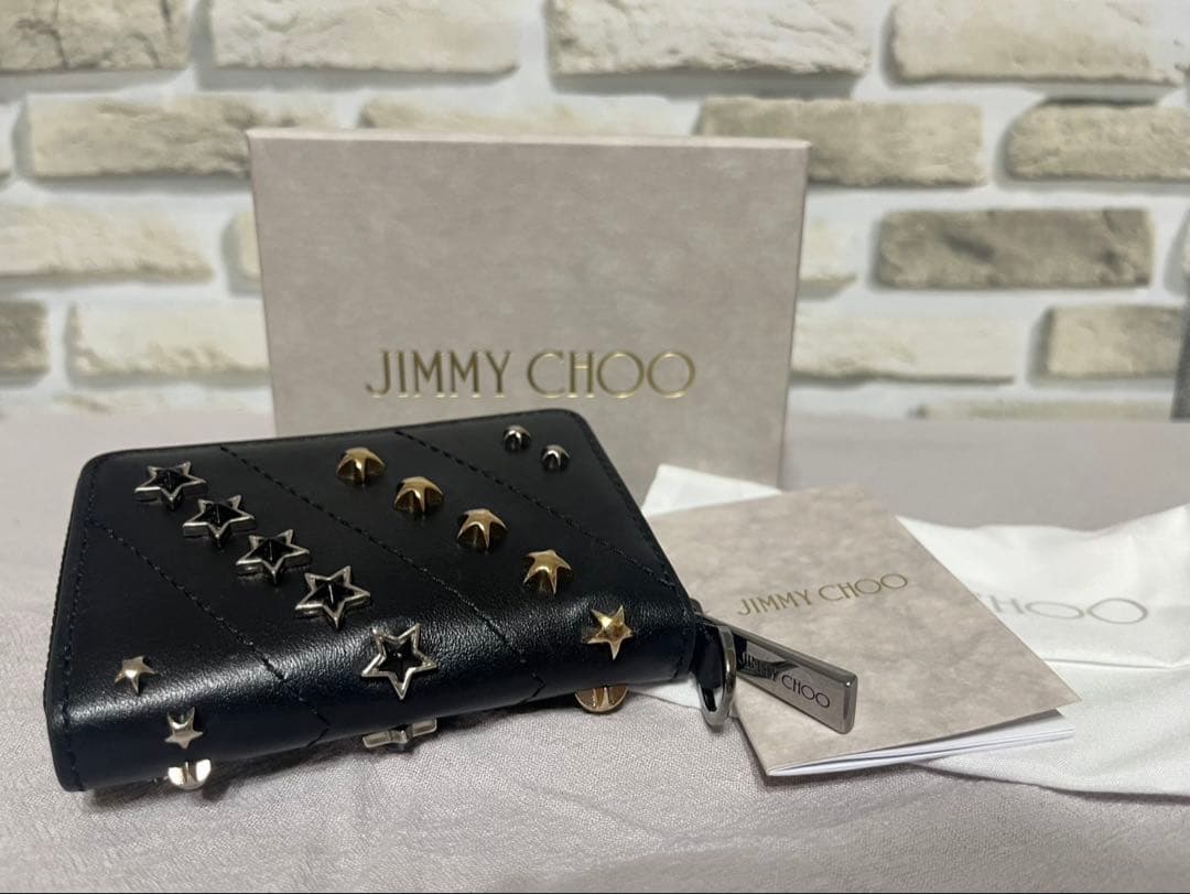 JIMMY CHOO ケース ブラック danny