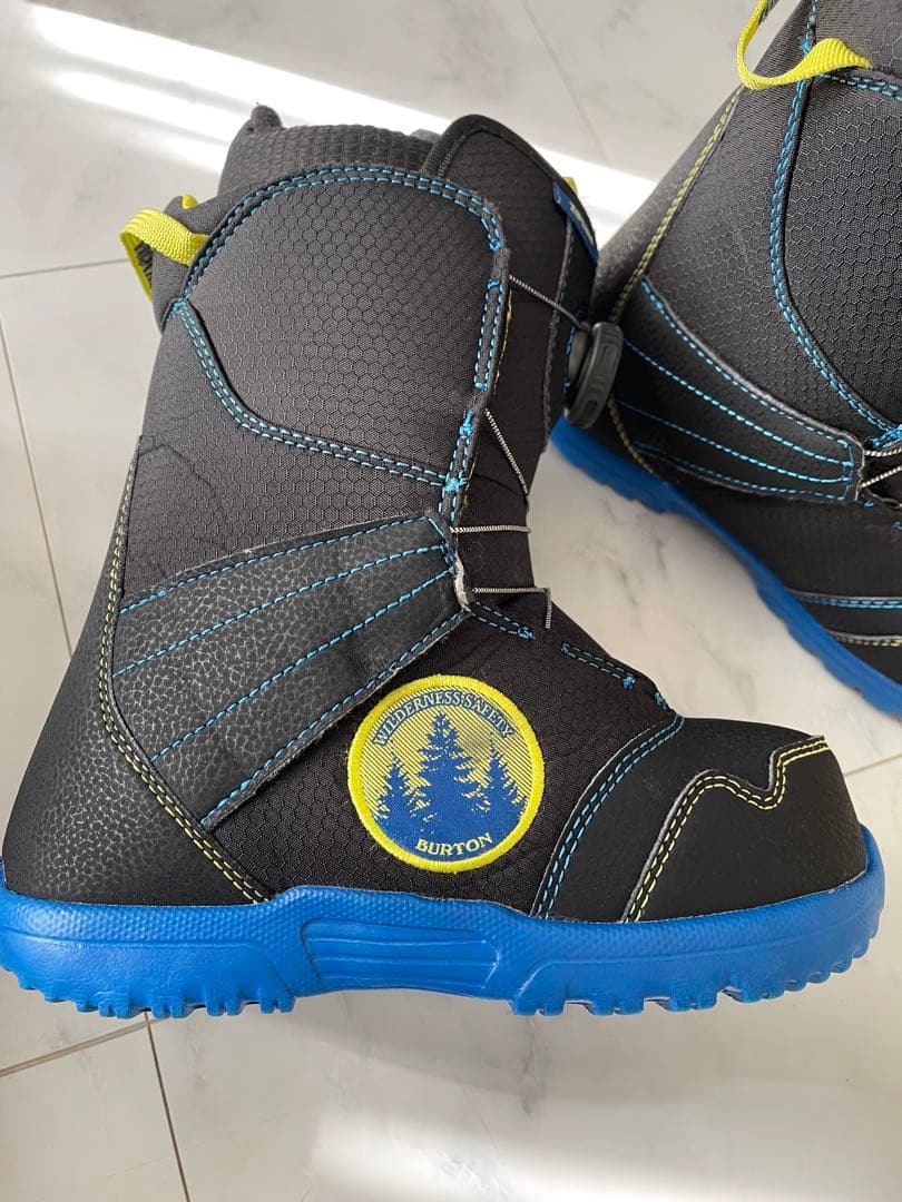 Burton ZIPLINE 子供用スノーボードブーツ BURTON 22.0