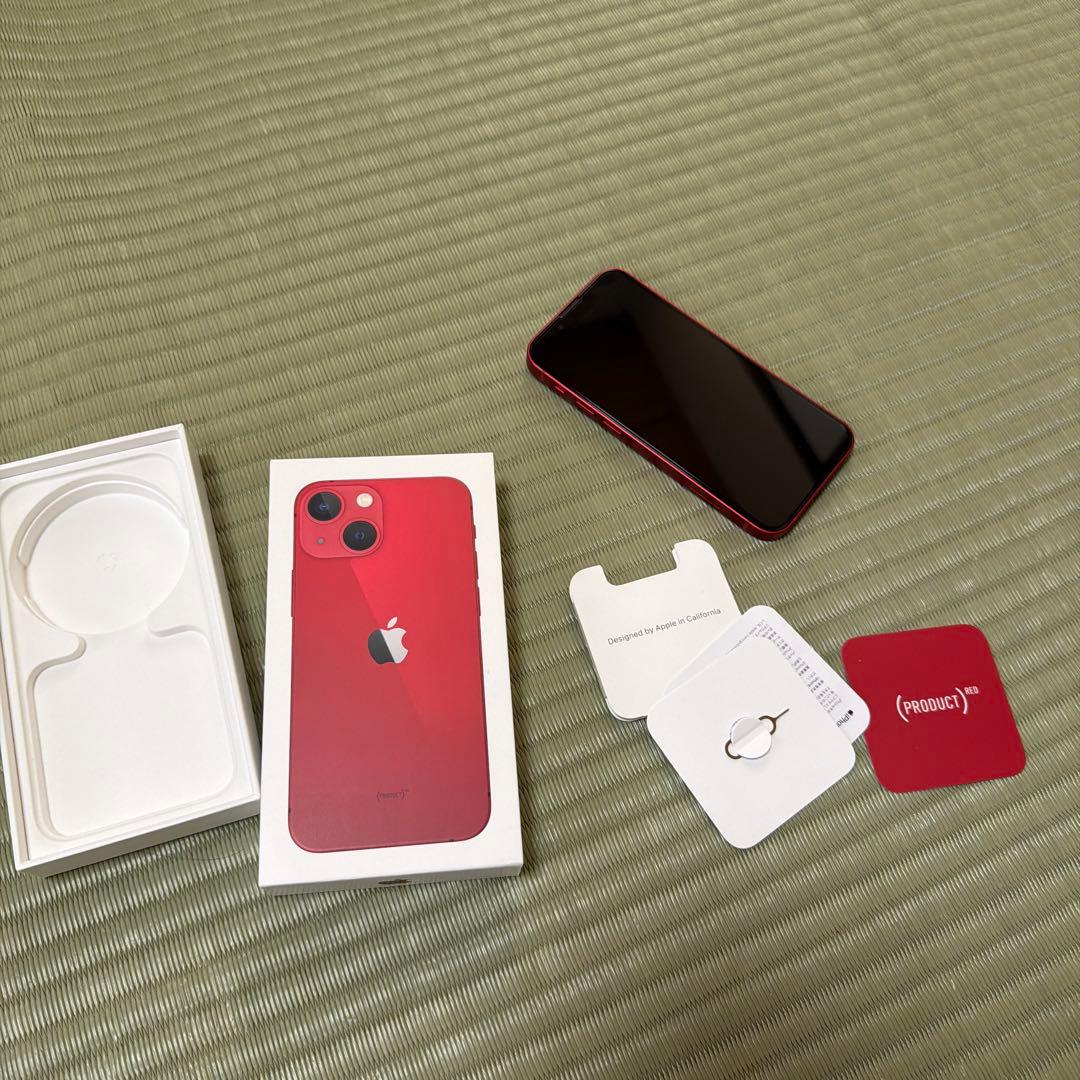 iPhone 13 mini product red 128GB SIMフリー